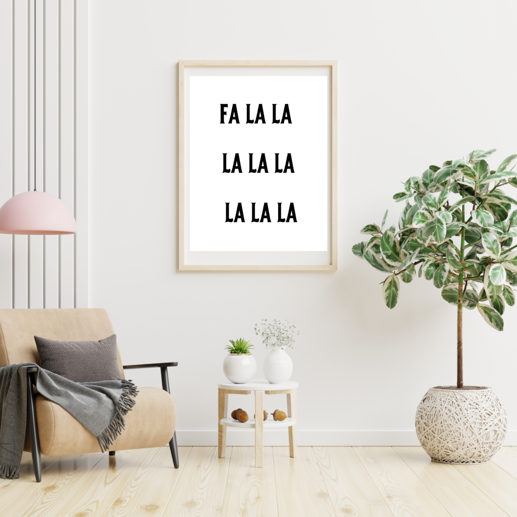5 Free Christmas Wall Art Printables | Learn Grow Aspire