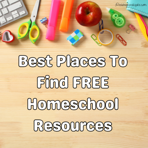 School stationery for homeschooling. Best places to find free homeschool resources.