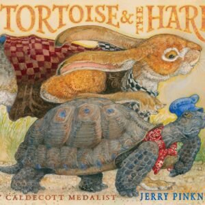 A Tortoise and a hare. 