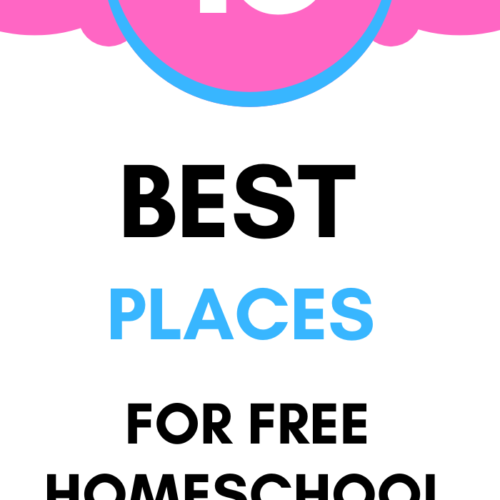 15 best places to find free homeschool resources.