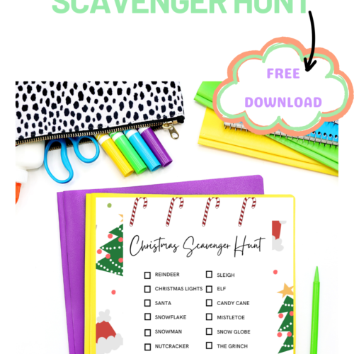 Free Printable Christmas Scavenger Hunt