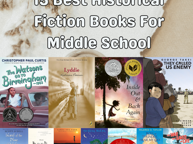 Best Historical Fiction Books For Middle School