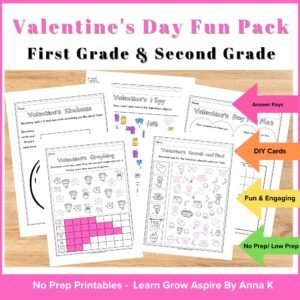 First Grade Valentine's Day Activities