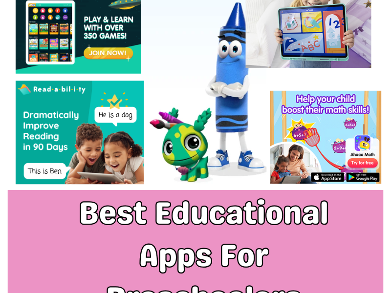 Best Educational Apps For Preschoolers (In 2024)