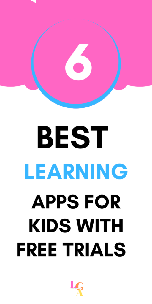 6 learning apps for preschoolers with free trial