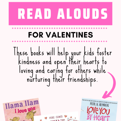 Covers of the best valentines read alouds.