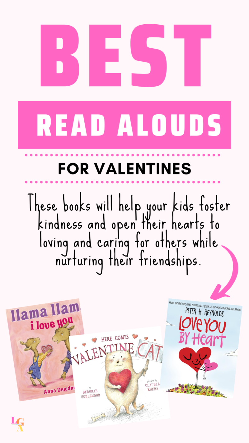 Covers of the best valentines read alouds.