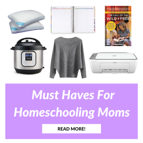 must haves for homeschooling moms