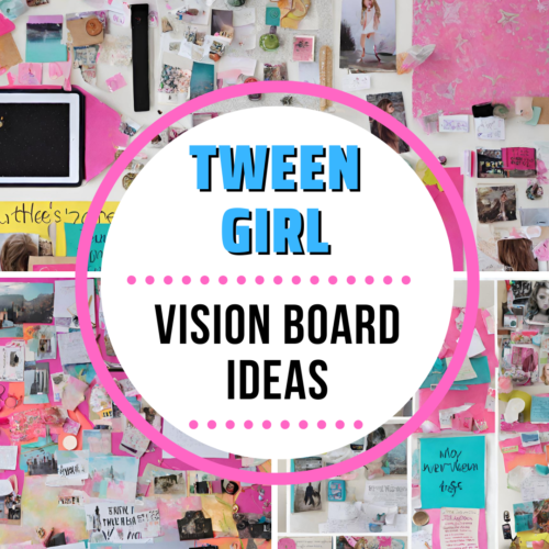 vision board aesthetics for tween girls. How to make a vision board for tweens?