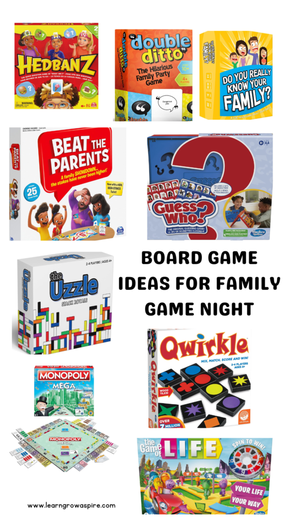 Best family board games for family game night. 