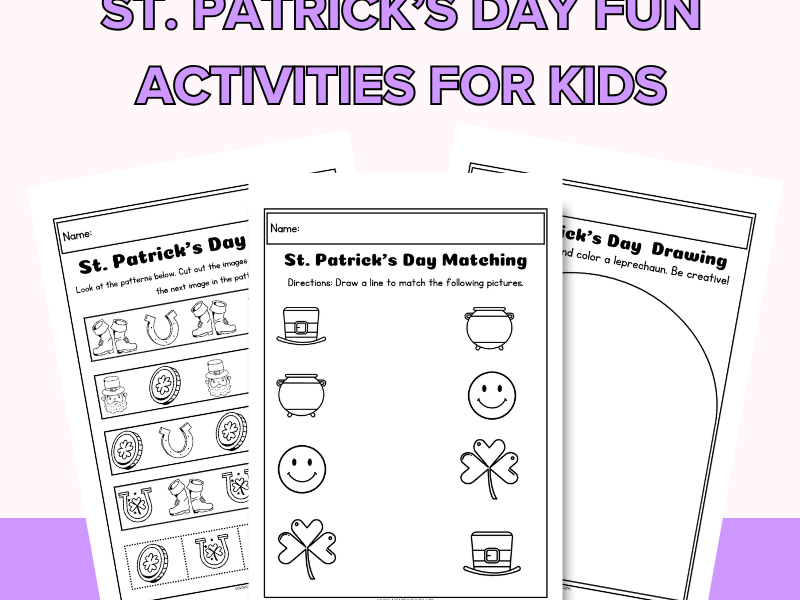 St. Patrick’s Day Activities For Kids