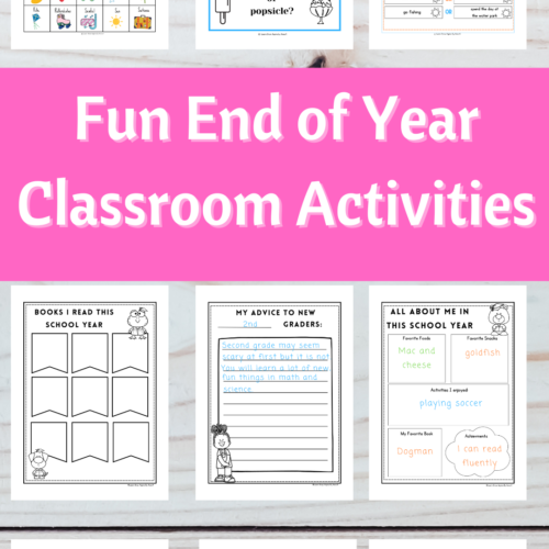 Fun and Engaging End of Year Classroom Activities