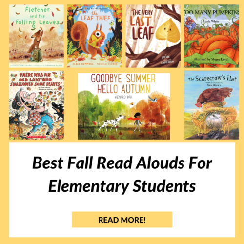 Best Fall Read Alouds For Elementary Students