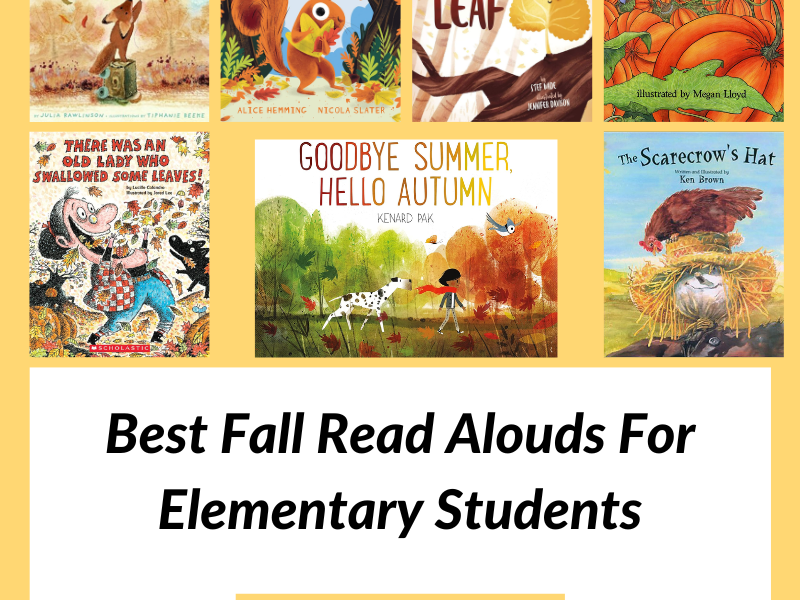 Best Fall Read Alouds For Elementary Students