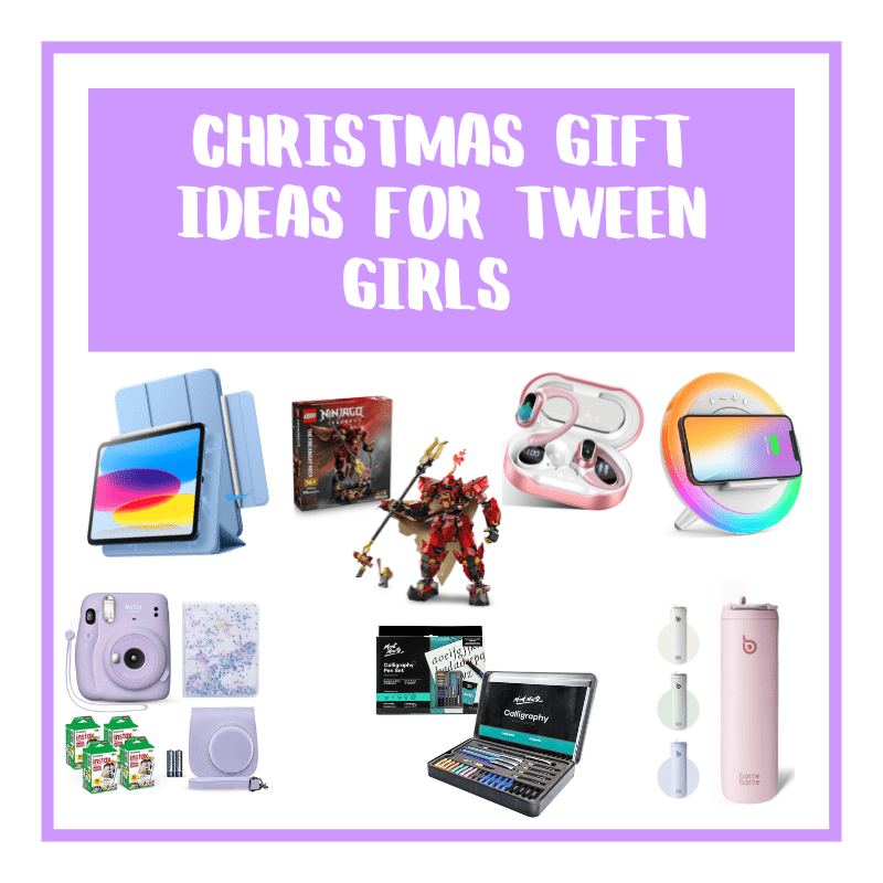 Explore these super cute Christmas gifts for tween girls. From trendy gadgets to cozy outfits to activities to spark her creativity and more!