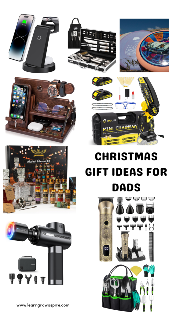 Christmas gift ideas for dads. 