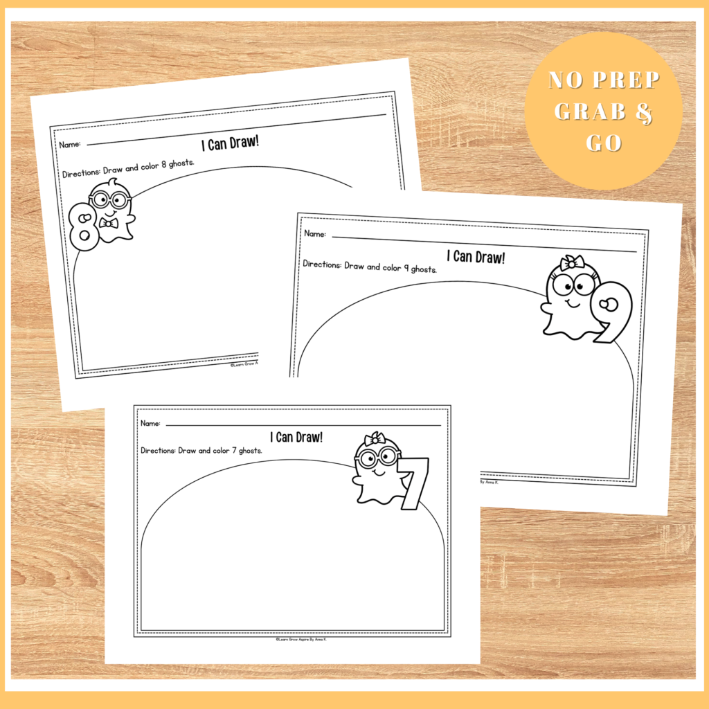 Counting to 10 printable worksheets for toddlers