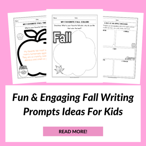 Fall Writing Prompts Ideas For Kids (+ Free Download)