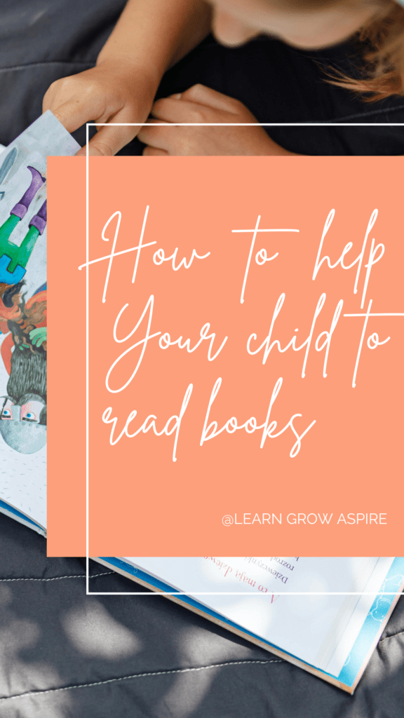 How to help my child to read books