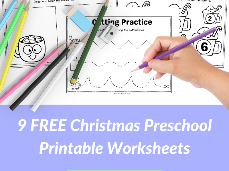 Free Christmas Preschool Worksheets