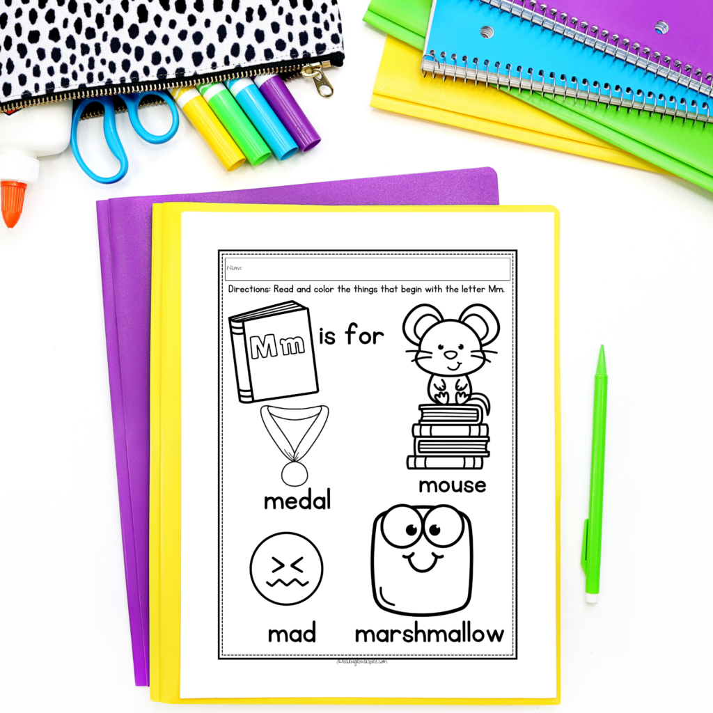 Letter M Worksheets Free Printables