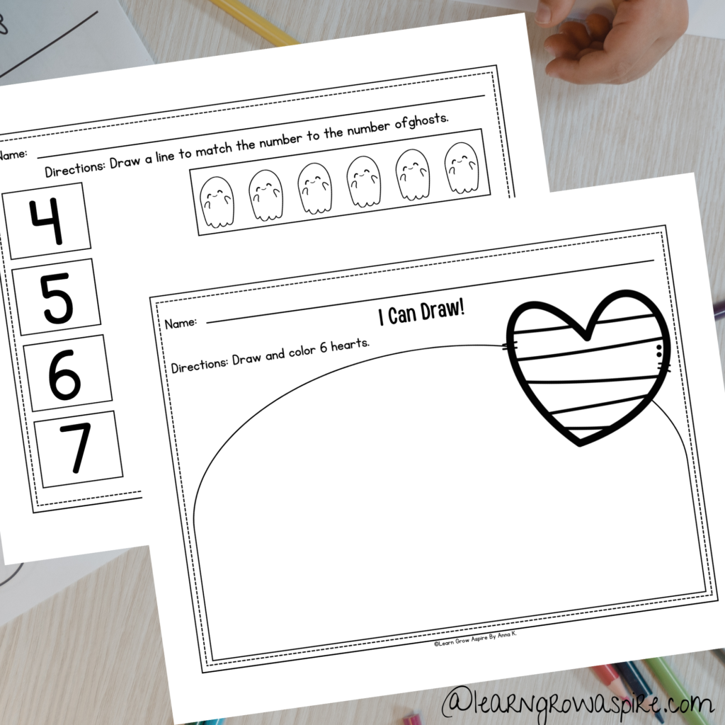 FREE Number Worksheets 1-10