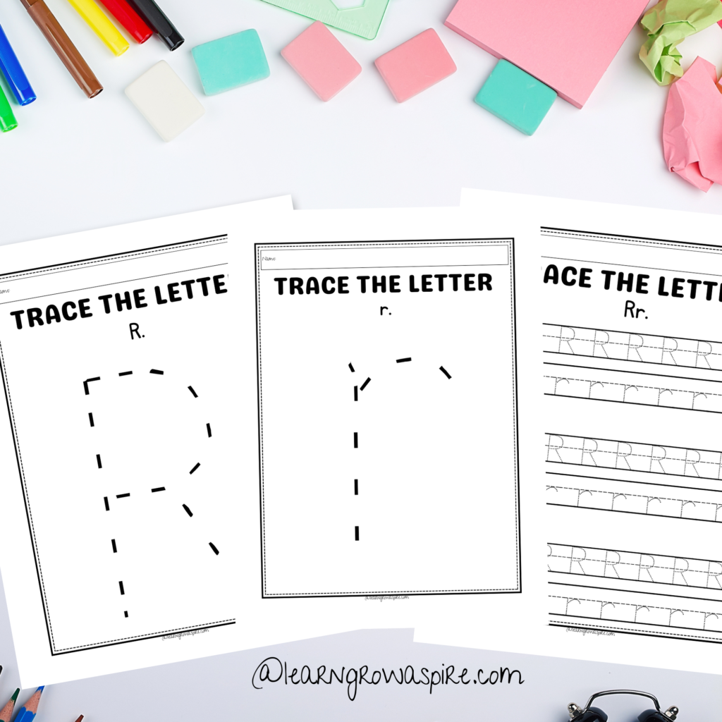 printable letter R worksheets preschool.