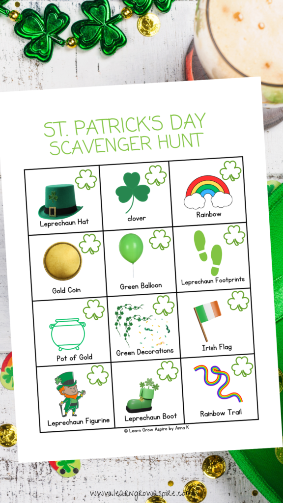 Tips on making a St. Patrick's Day Scavenger Hunt Epic. 