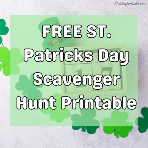 St. Patrick’s Day Scavenger Hunt (FREE Download)