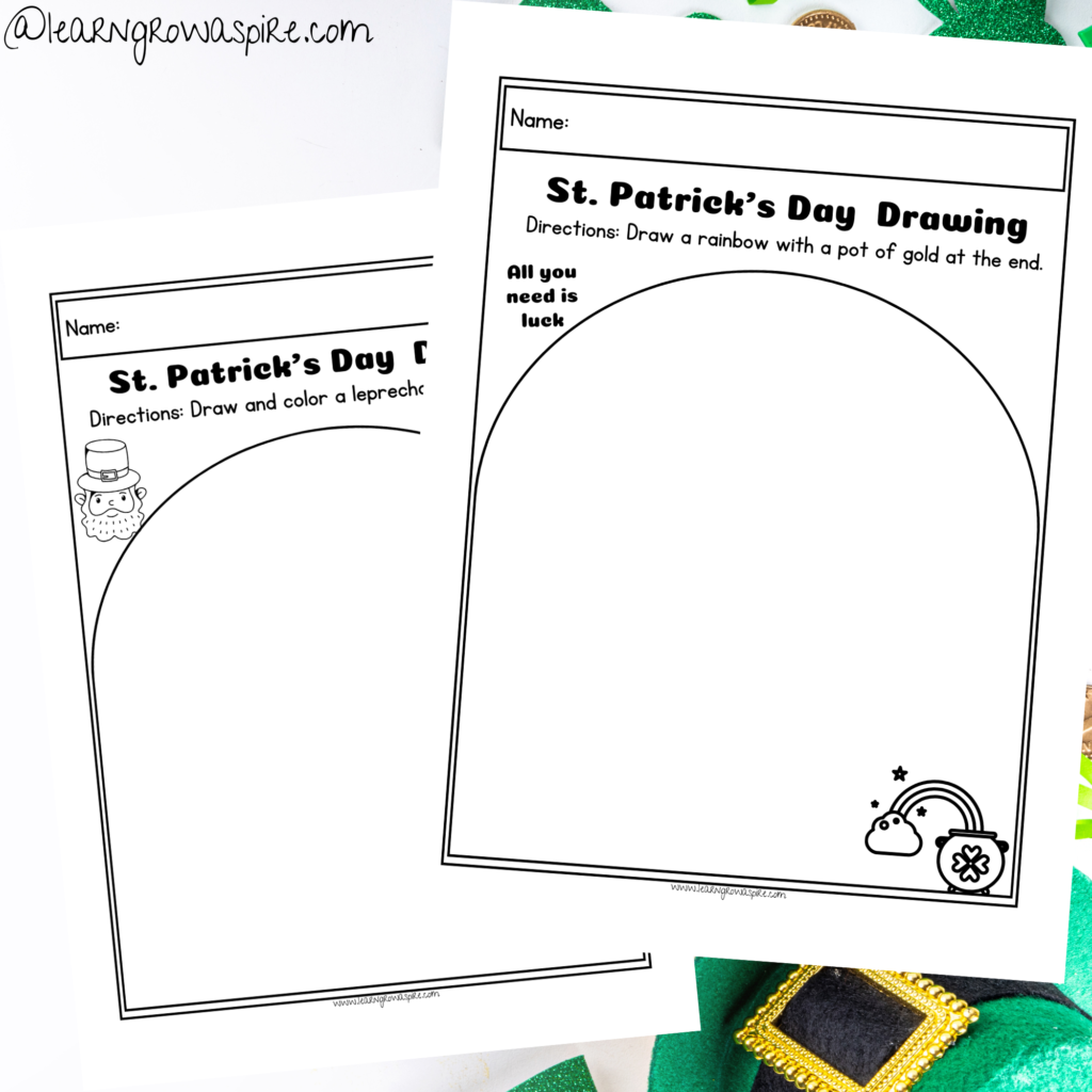 free st. patricks day printable activities