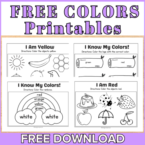 Free Printable Color Worksheets For Kids (PDF Download)