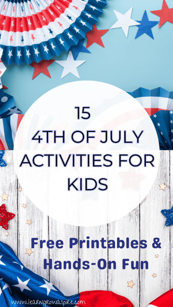 fourth of july activities for kids printable