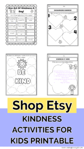 Kindness Activities For Kids (Printable PDFs) | Learn Grow Aspire