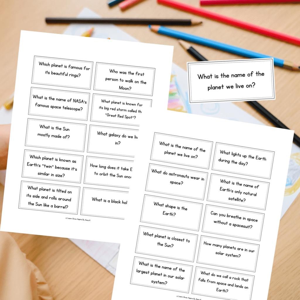 Fun space quiz questions with answers