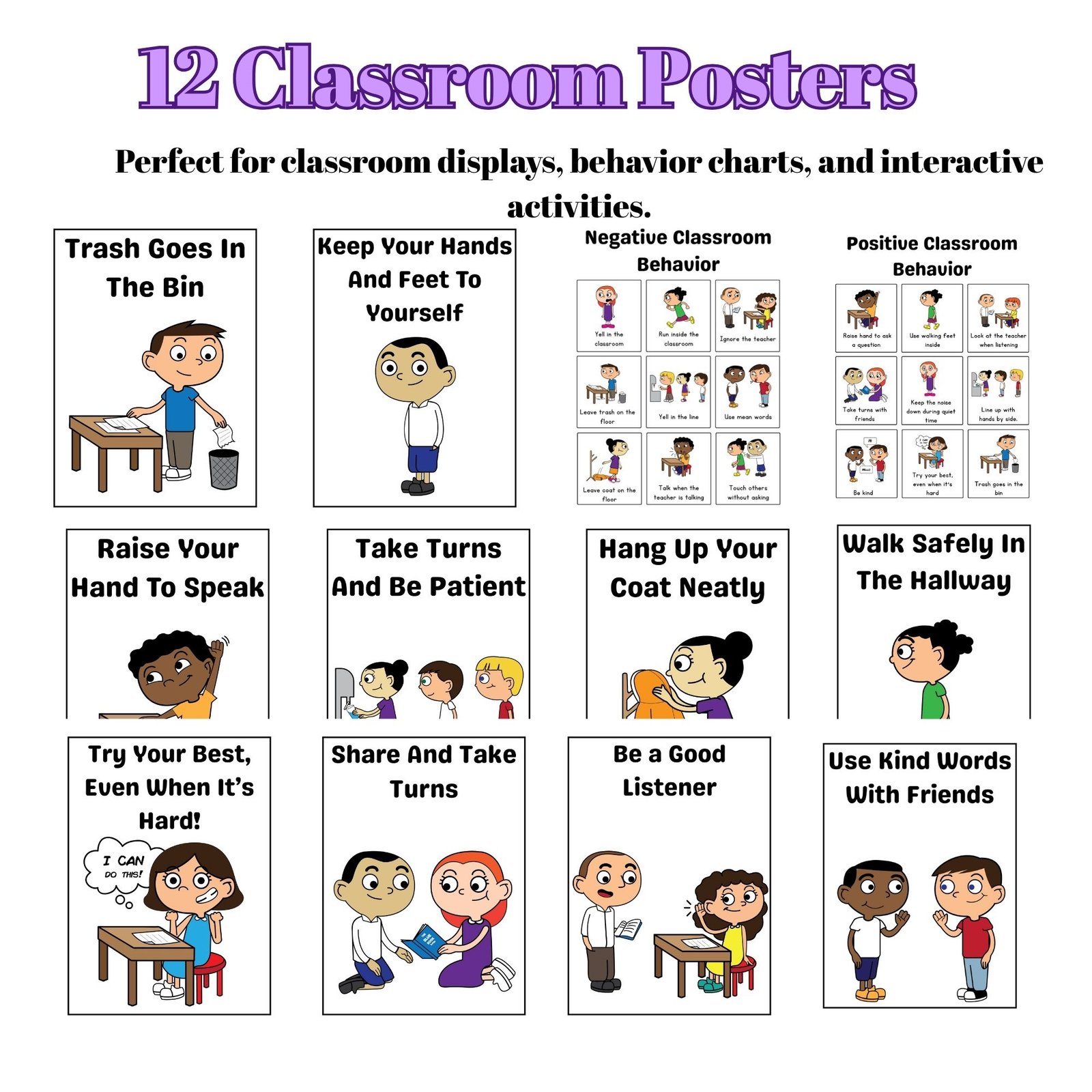 Classroom Rules And Expectations Activities | Learn Grow Aspire