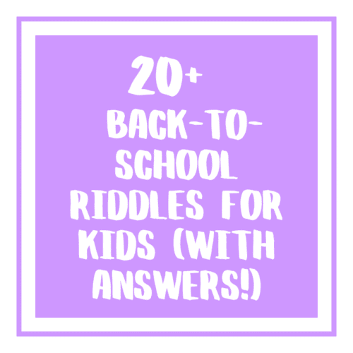 Back-to-School Riddles for Kids (With Answers!)