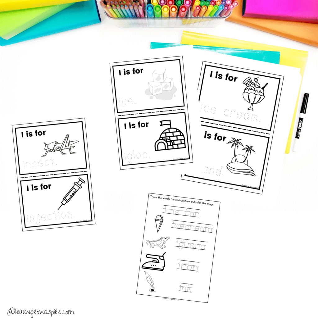 Preschool Letter I Activities Free pdf download. 