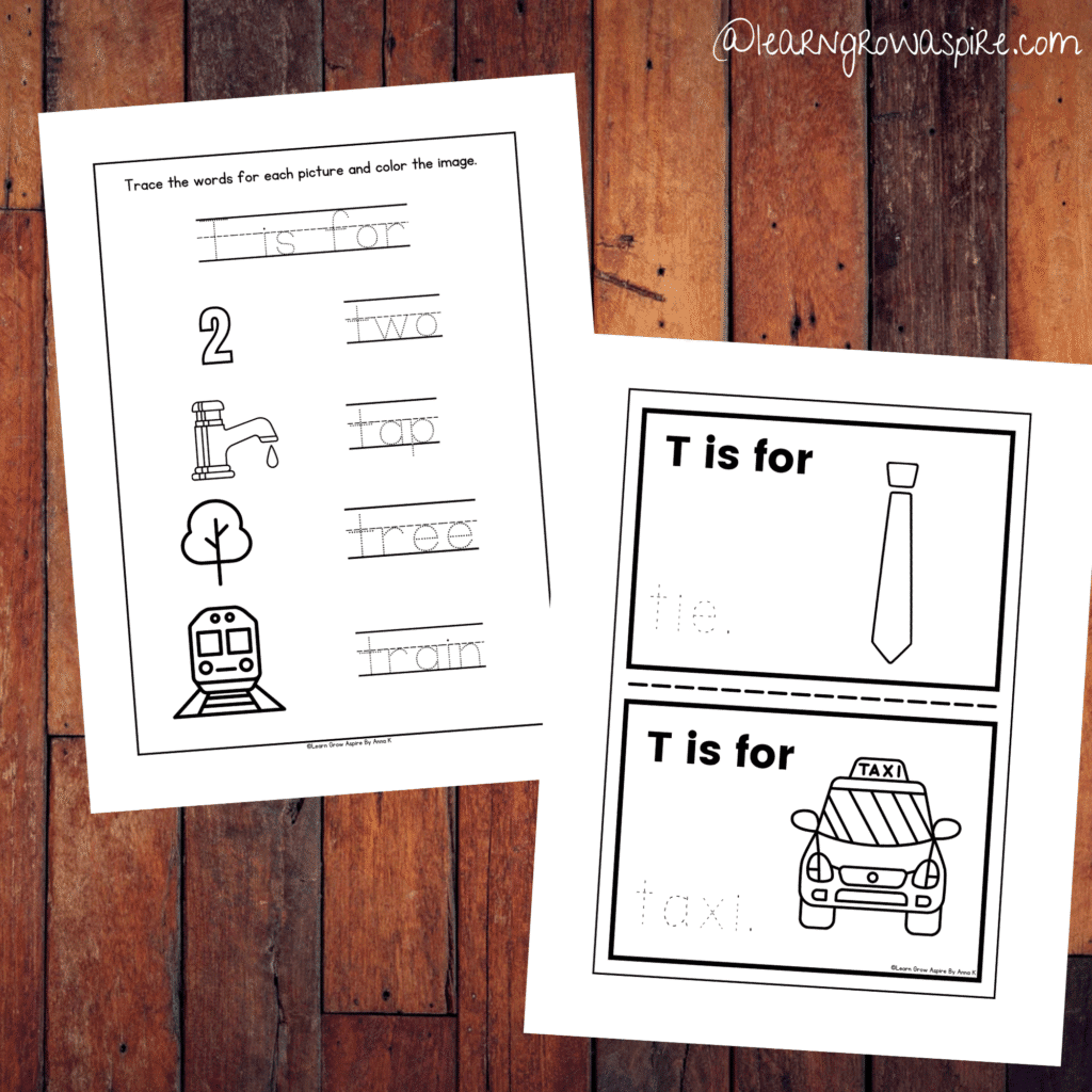 Free preschool activities to help them learn the alphabet.
