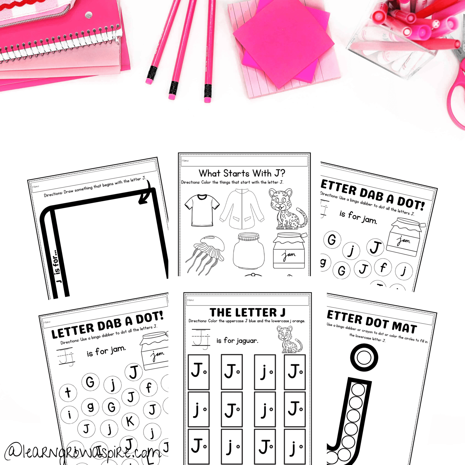 Free Alphabet Activities For Preschoolers | Learn Grow Aspire