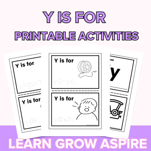 free printable letter y worksheets for preschool
