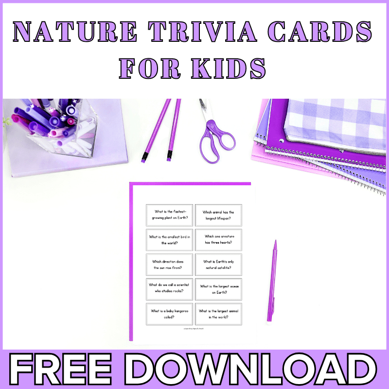 Fun nature trivia questions and answers