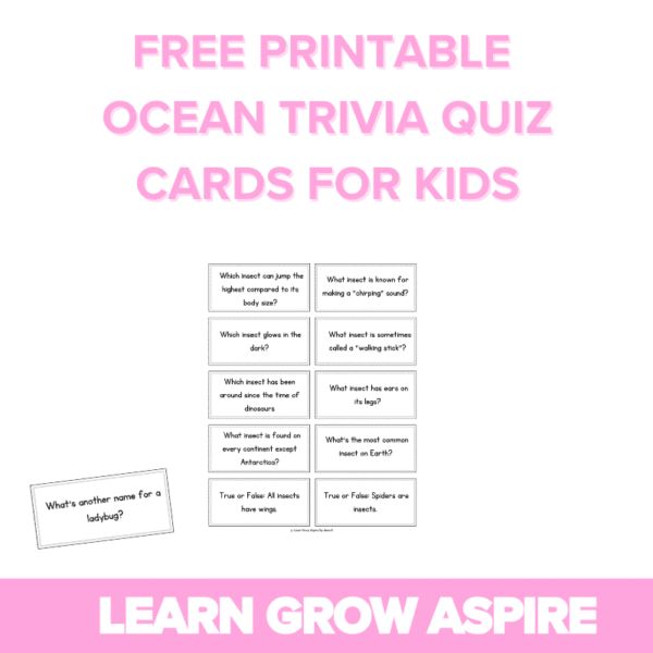Fun Ocean Trivia For Kids With Answers | Learn Grow Aspire