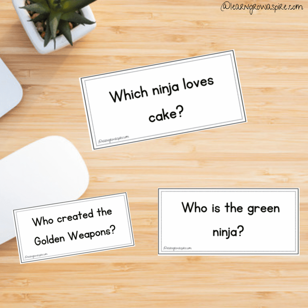 Fun Ninjago Quizzes For Kids Printable PDF Free. 