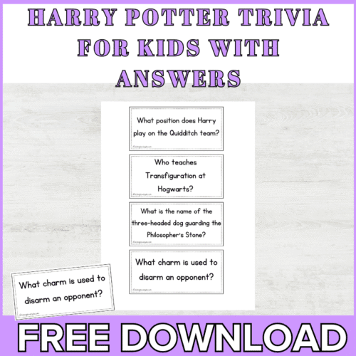 harry potter trivia questions with answers hard
