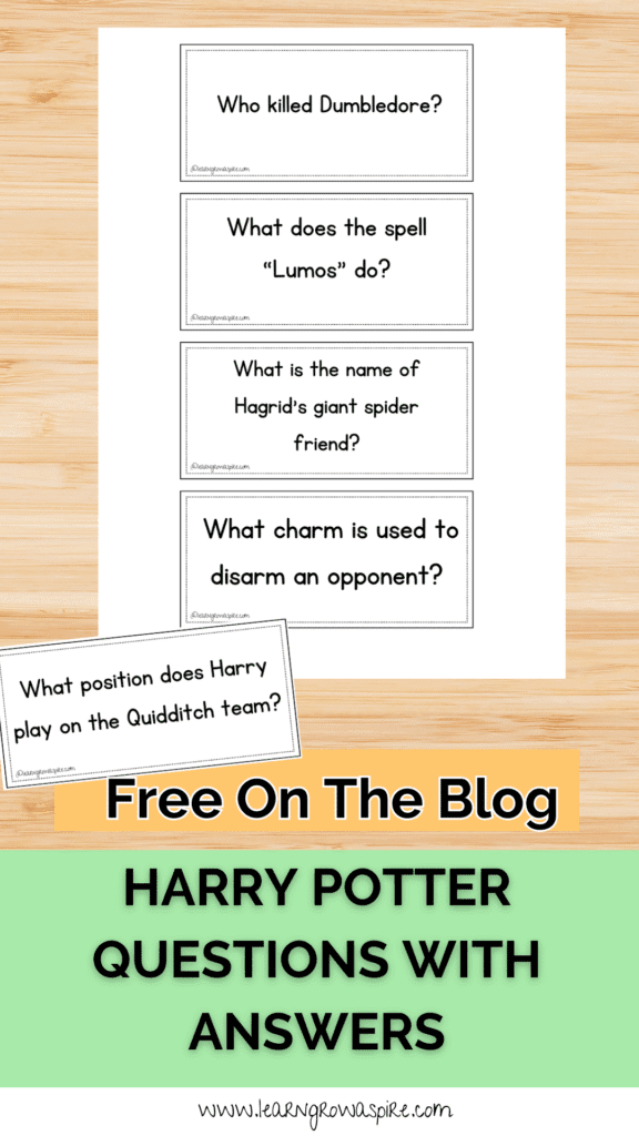Harry Potter questions with answers