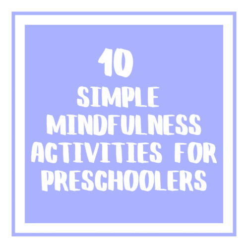 Mindfulness Activities For Preschoolers
