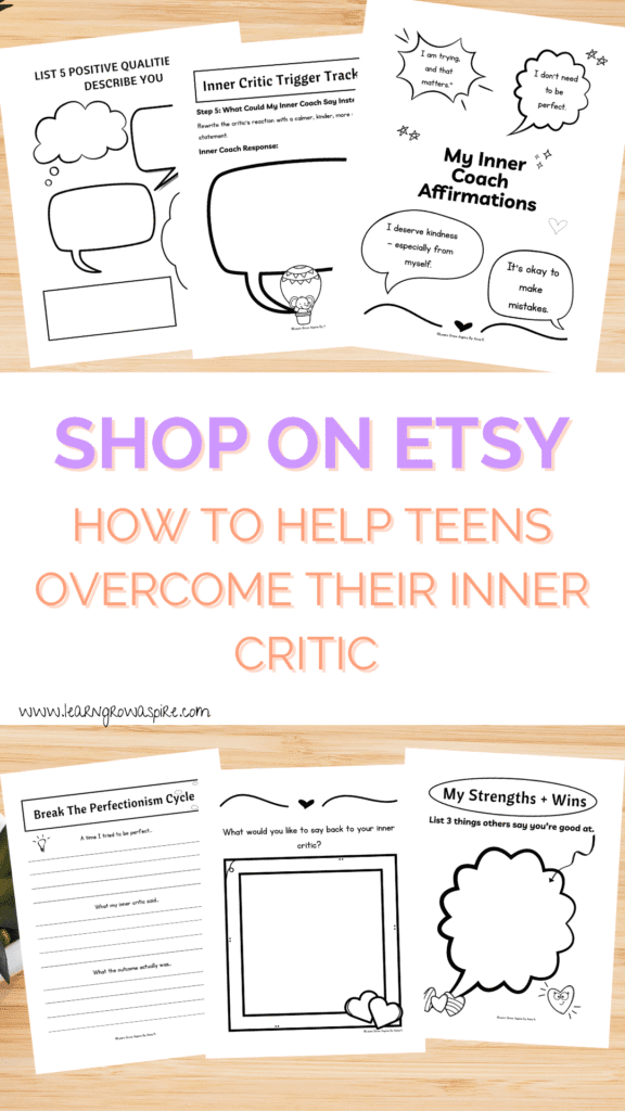 How to Help Teens Overcome Their Inner Critic 