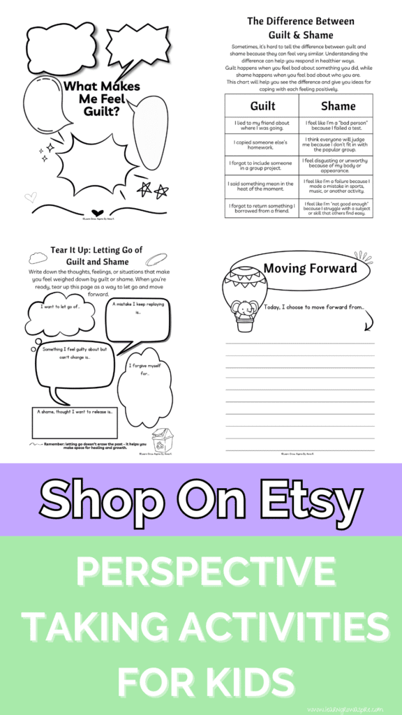 Perspective Taking Activities For Kids printable worksheets pdf