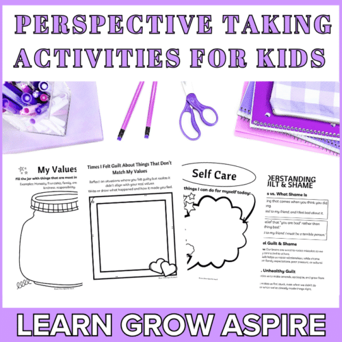 Perspective Taking Activities For Kids printable worksheets pdf