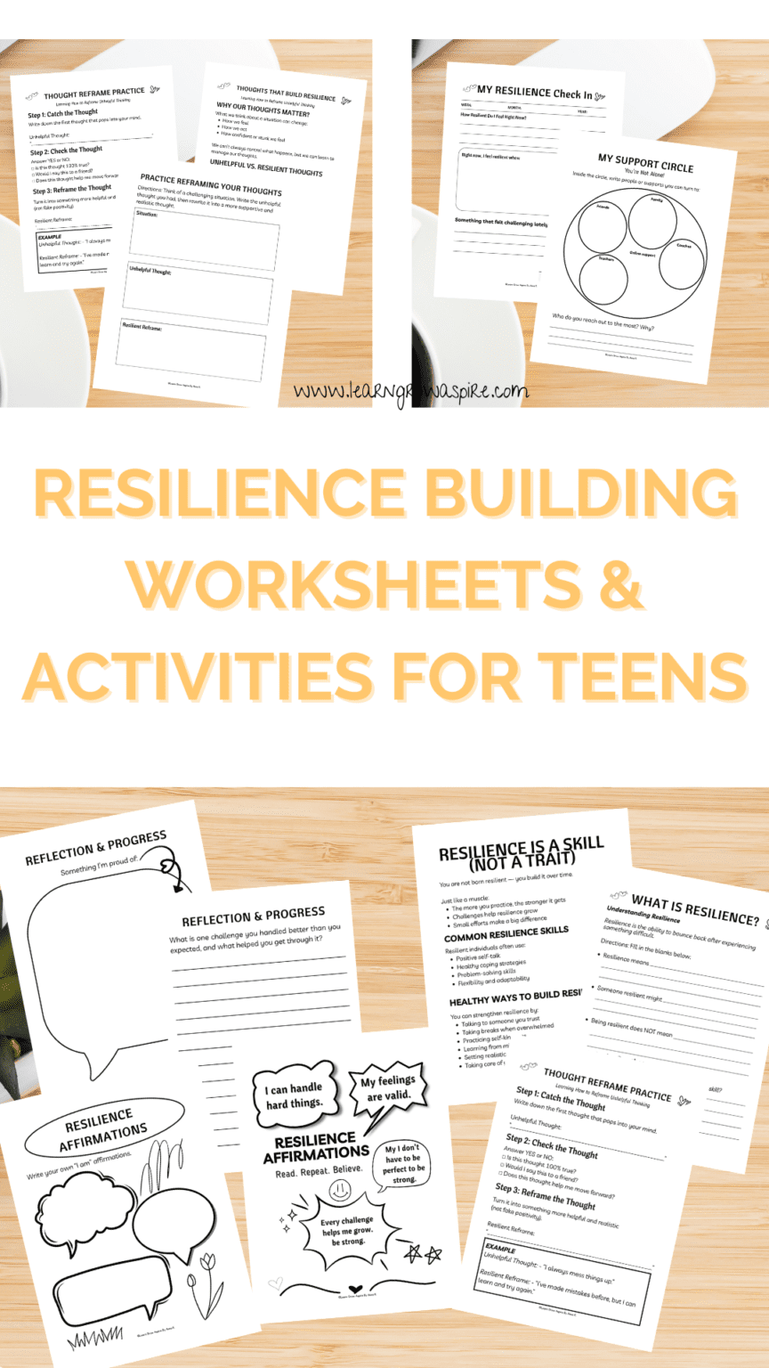 How to Help Teens Build Resilience | Learn Grow Aspire